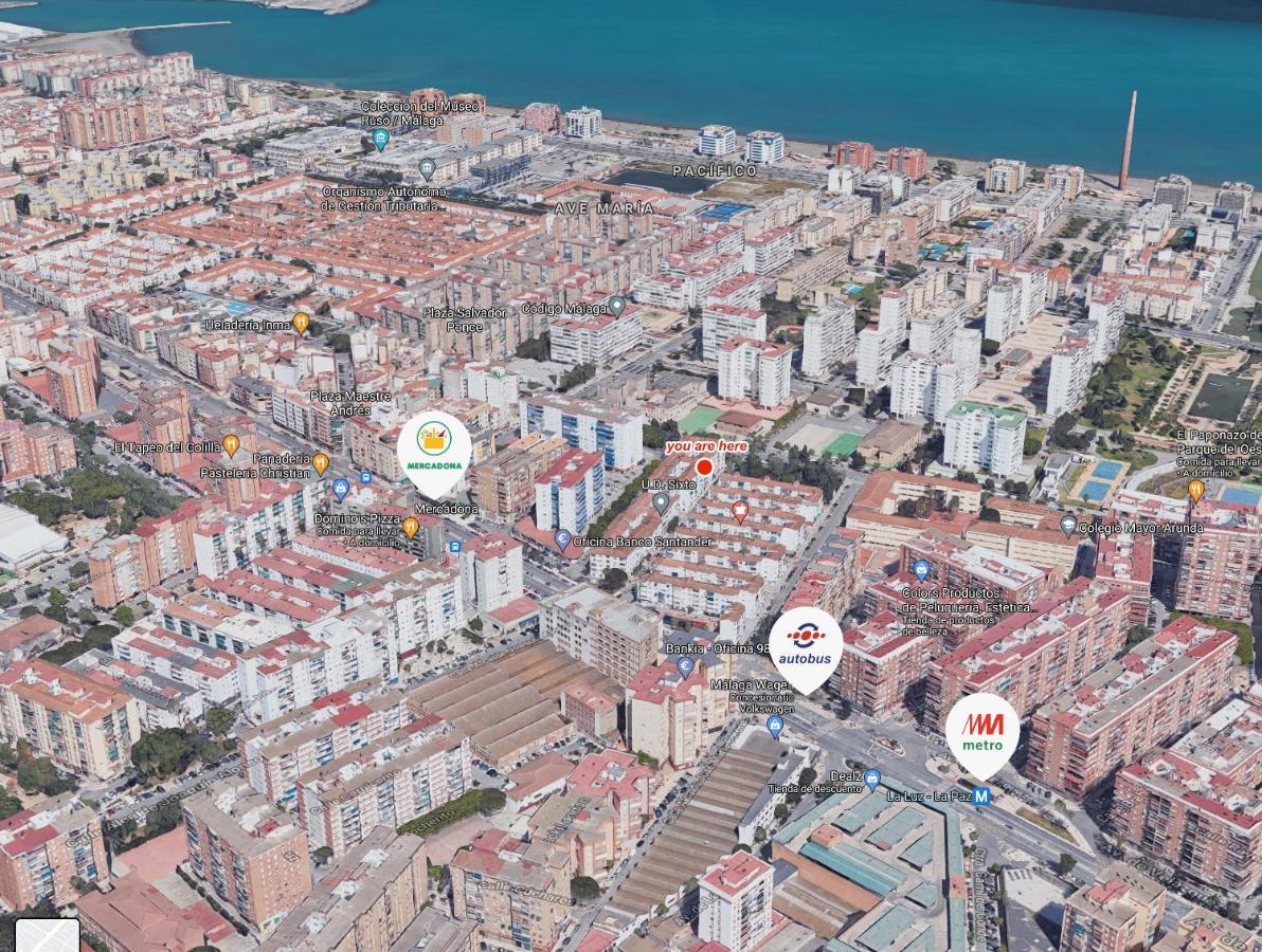 Apartamento Los Guindos Málaga Kültér fotó